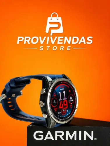 Garmin Quatix 8 Sapphire 47mm Semi Novo Completo com Caixa e Garantia de Procedência