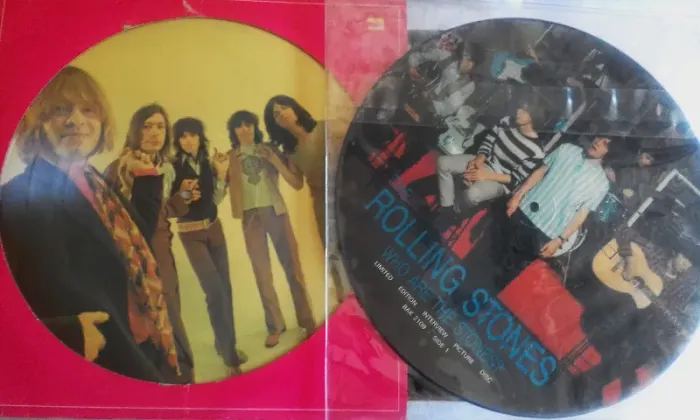 THE ROLLING STONES - 2 PICTURE DISCS IMPORTADOS