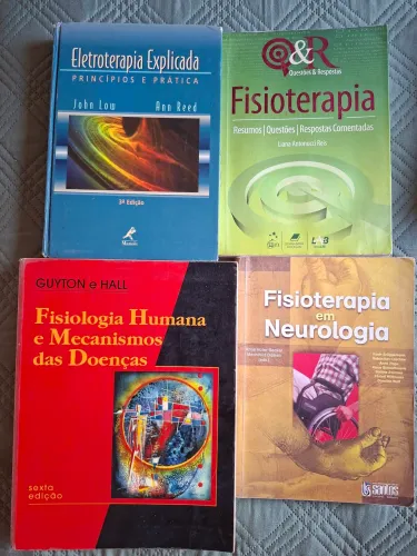 Livros de fisioterapia usados perfeitos