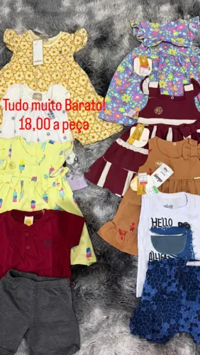 Roupas infantis no atacado muito baratas 