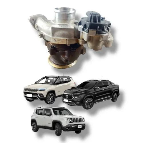 Turbina 2.0 Diesel Fiat Toro Jeep Compass Renegade Commander 2022 á 2025 