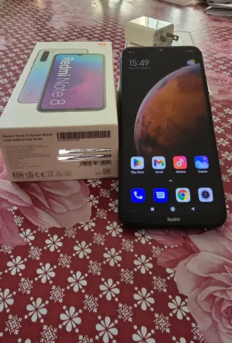 Redmi Note 8 (usado) 64gb 4gb RAM Space Black 