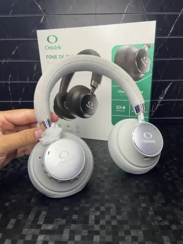 Fone de ouvido Bluetooth sem fio - com cancelamento de ruídos externos