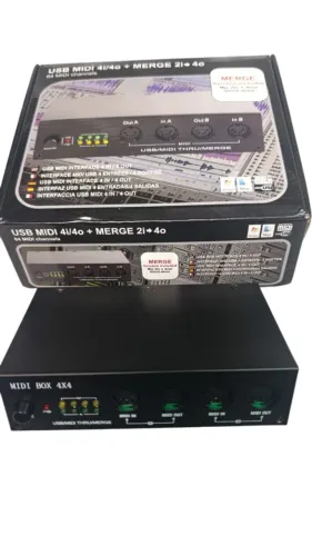 MIDI MERGE USB 4 X 4