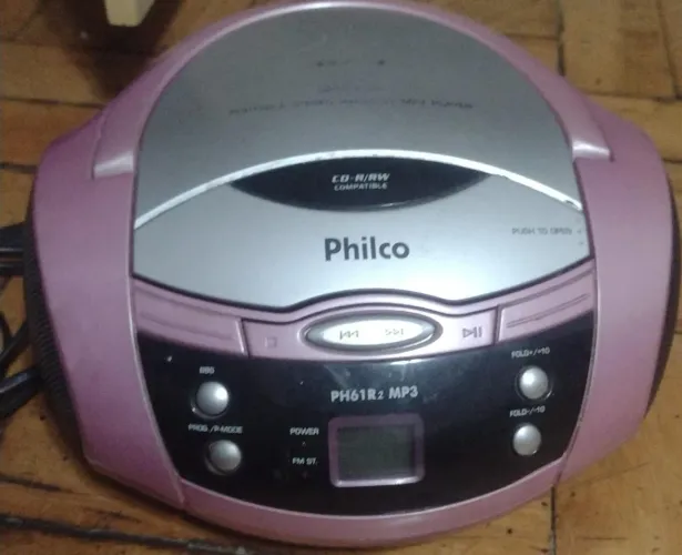 Rádio portátil anos 90