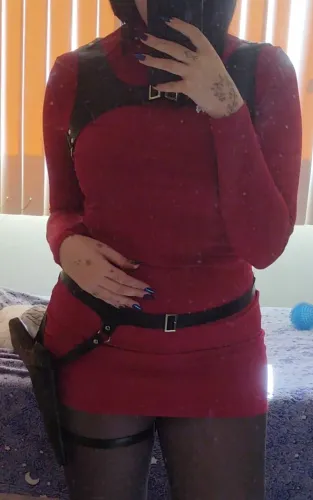 Cosplay Ada Wong Resident Evil + Wig + Prop 3D | Usado 1x Tamanho L