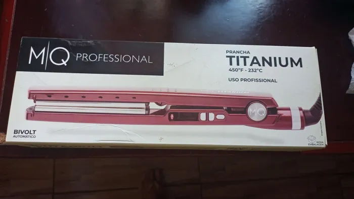 Prancha Titanium MQ profissional