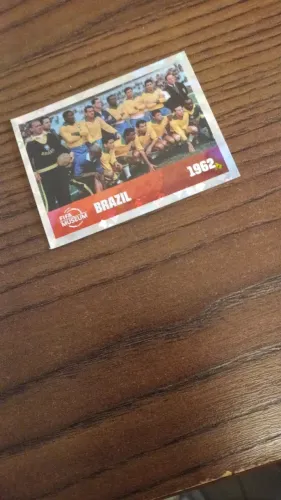 Figurinha Brasil 1962
