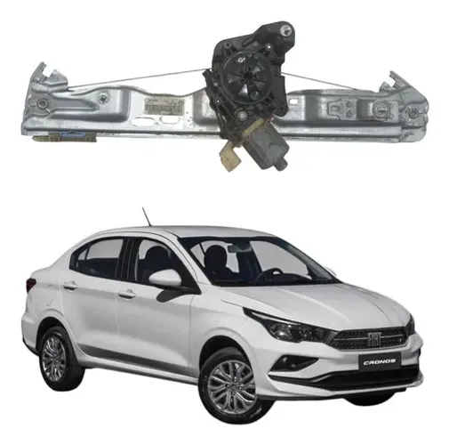 Máquina Vidro Porta Traseiro Esquerdo Fiat Cronos 2018 A 23