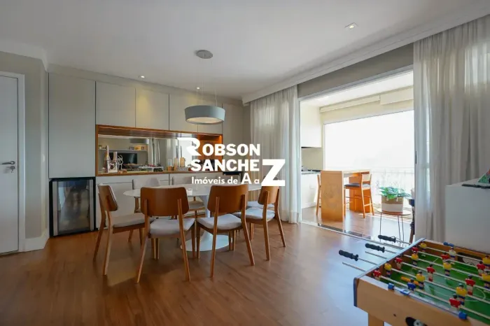 Apartamento a venda na Granja Julieta com 3 quartos, 1 suíte, 3 vagas, 121m², varanda gour