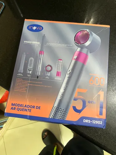 Modelador de Ar Quente 5 em 1 Inova DRS-12902 - NOVO NA CAIXA