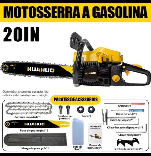 Motosserra a gasolina 52cc