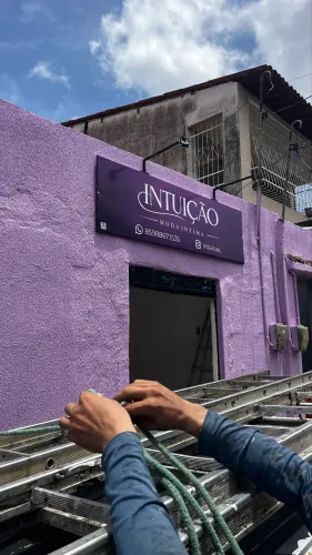 Placa em Lona para Loja e Comércio 