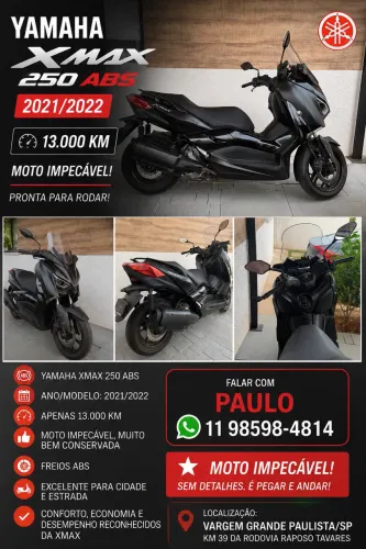 Xmax 250 super conservado 13.000km