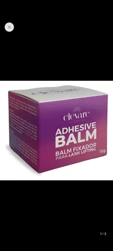Adhesive balm fixador