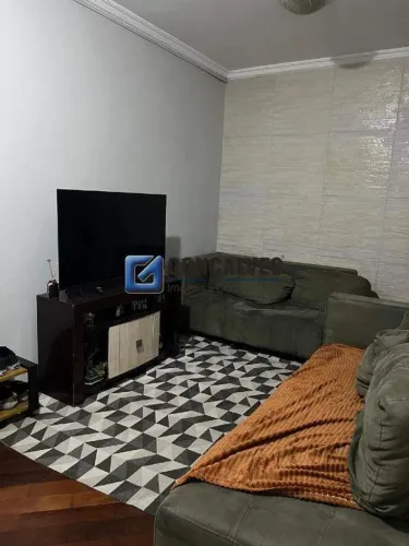 Apartamento para Aluguel no Paraíso, Santo André (2 dorm., 1 suíte)  Fundo, Varanda e 1 Va