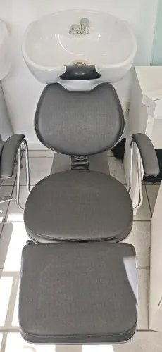 Cadeira Salão com lavatório
