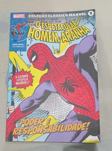 Homem aranha coleção clássica Marvel