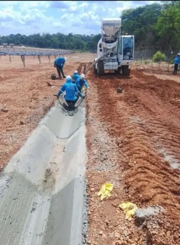 Autobetoneira Fiori / Drenagem 