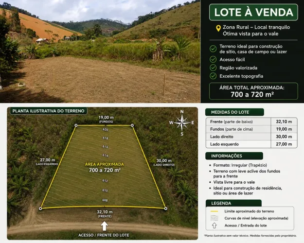 Lote em Muniz Freire / Ibatiba