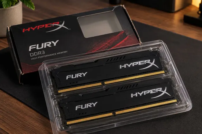Kit Memória RAM HyperX Fury 16GB (2x8GB) DDR3 1866MHz
