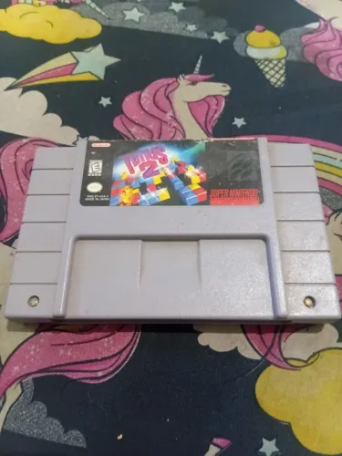 Tetris 2 jogo original de super nintendo