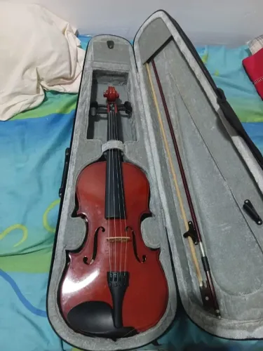 Violino usado 4/4 (case + arco)