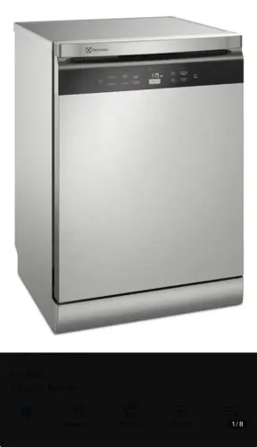 Lava-Louças Electrolux Inox com 14 Serviços, 07 Programas de Lavagem e Função Higienizar C