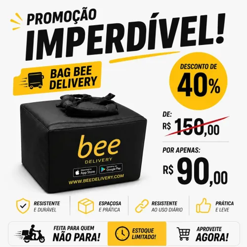 Bag 110 litros  para entregas
