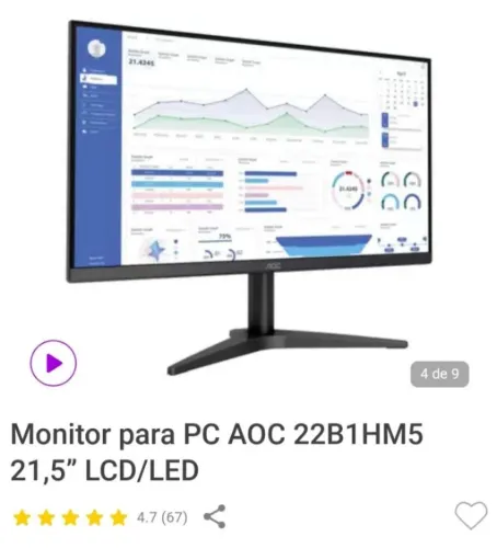 Monitor GRANDE AOC