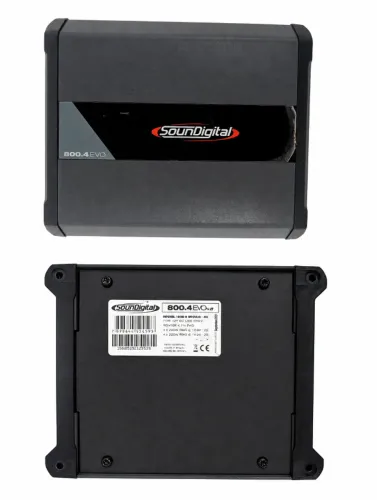 Vendo módulo amplificador Soundigital 800.4 EVO (Usado)