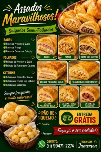 Salgados em geral