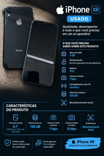 iPhone XR Apple - Excelente Oportunidade!