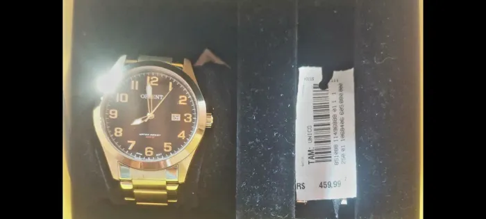 RELÓGIO ORIENT JAPAN DOURADO ORIGINAL