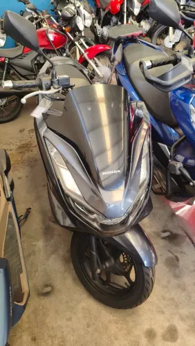 HONDA PCX 160 CINZA 2023 Shalon veículos Cariacica