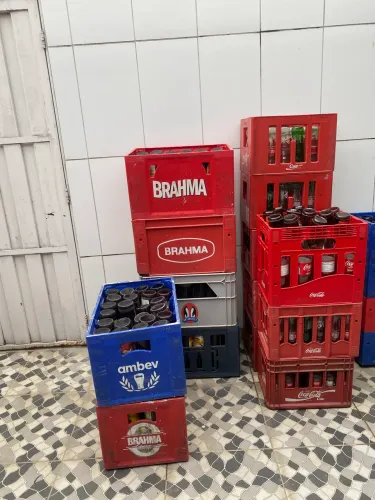 Engradado de bebidas