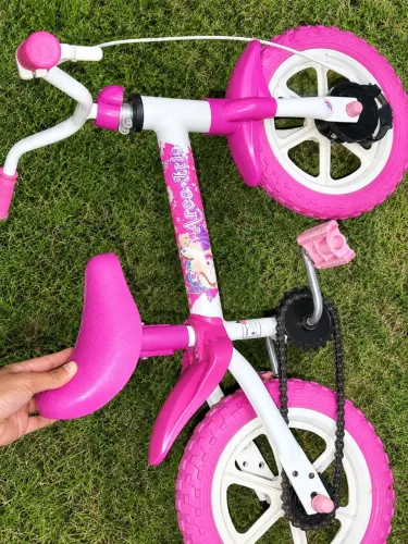 Bicicleta infantil rosa
