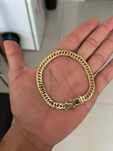 Pulseira de Ouro 18k com 10 gramas