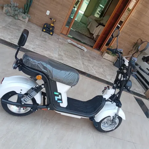 Scooter elétrica X13 2026 com Bluetooth, som e nota fiscal