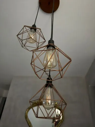 Lustre para sala de jantar, composição de canto e etc.