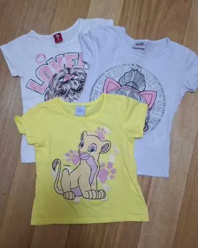 Lote blusa - menina - tam 4 anos
