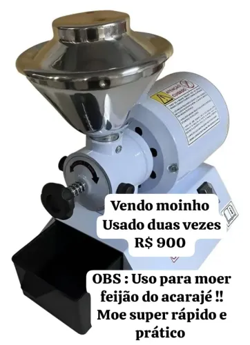 Moinho elétrico bivolt 