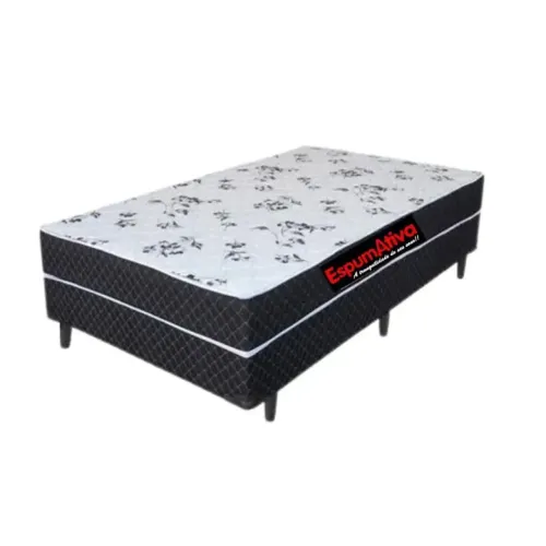 Cama Box Cônjugada Solteiro D20 - Espumativa