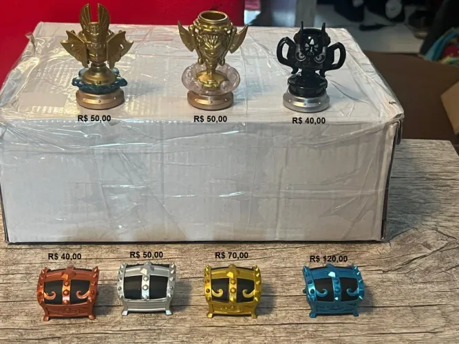 Baús Imaginators e Troféus SuperChargers (valores na descrição)