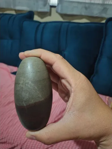 Pedra Shiva Lingam 15 centímetros 