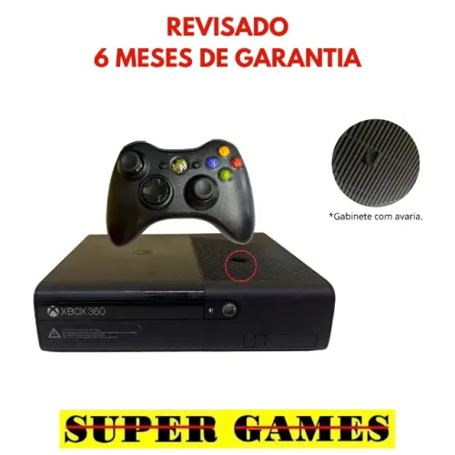 Xbox 360 super slim 4gb, Loja física desde 2004. Próximo ao metrô, AvaliamosTroca.