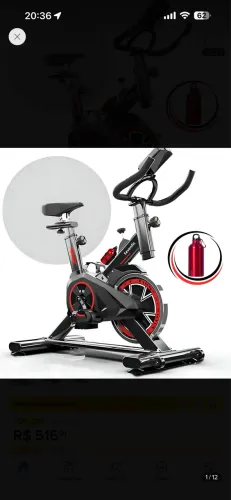 Bicicleta Ergométrica Fitness