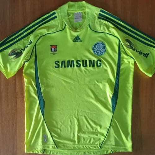 Camisa Original 2008 Palmeiras Verde Limão Tamanho G 2009 Adidas