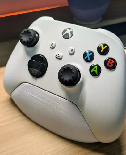 Controle Xbox Series S|X Branco + Base 3D e Brindes - PRA SAIR RÁPIDO!!!