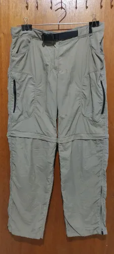 Calça-Bermuda Feminina semi-nova Cinza Hombori Lady Conquista M